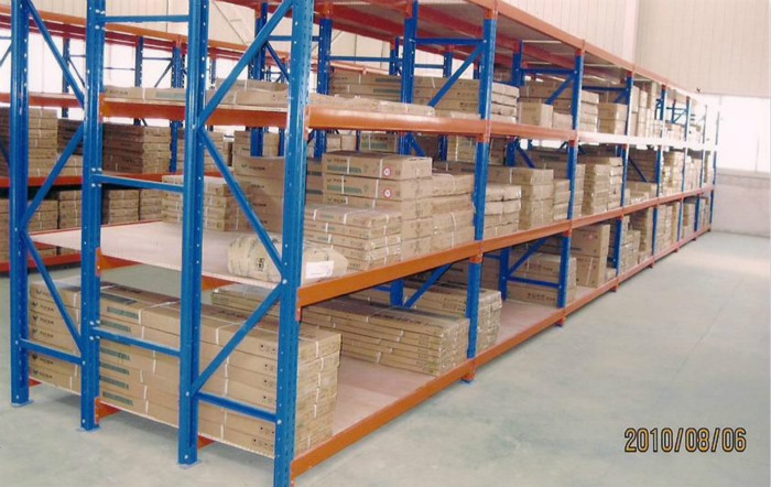 中B貨架(中型層板貨架、中型擱板貨架、橫梁式擱板貨架)